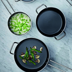 Stainless Steel Trakt&ouml;rpanna &Oslash; 24 cm, Eva Trio
