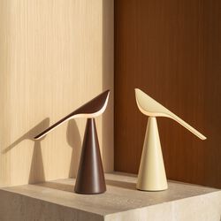 TIKI | T2 | Sand Beige Gloss | Portable Table Lamp, Established & Sons