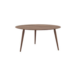 PLAYround Ø90 Coffee Table, natural oiled walnut, Bruunmunch Furniture