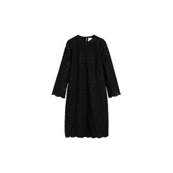 Novia Dress Embroidery, black, Aiayu