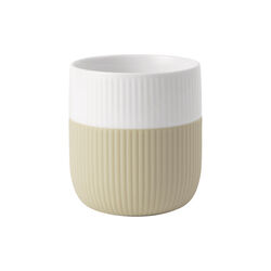 Fluted Contrast mugg 35 cl, sand Fluted Contrast mugg 35 cl, sand, Royal Copenhagen