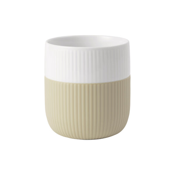 Fluted Contrast mugg 35 cl, sand Fluted Contrast mugg 35 cl, sand, Royal Copenhagen