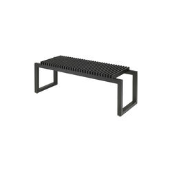 Cutter Bench, black/oak, Skagerak by Fritz Hansen