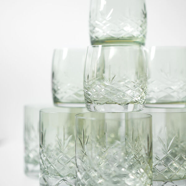 Crispy Aqua glas, emerald, Frederik Bagger