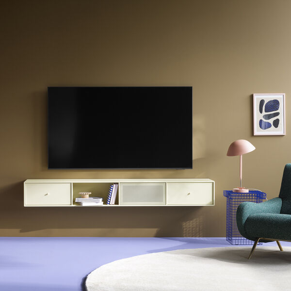 OCTAVE VII TV-b&auml;nk, 150 vanilla, Montana Furniture