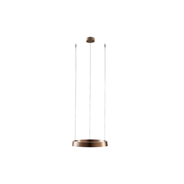 EDGE ROUND pendel, rose gold, LIGHT-POINT