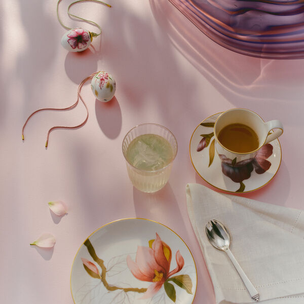 Waves vattenglas h&ouml;g 2 st., klar, Royal Copenhagen