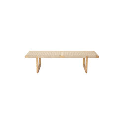 BM0488L Table Bench, oiled oak/natural BM0488L Table Bench, oiled oak/natural, Carl Hansen & Søn