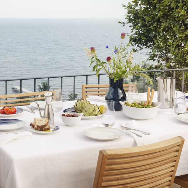 KOPPEL lunchtallrik 22 cm, vit, Georg Jensen