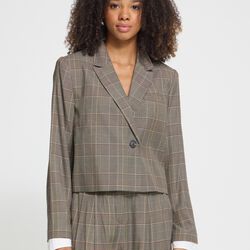 IHLAITO Blazer, black/toasted check, ICHI