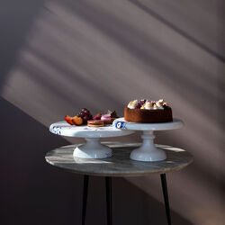 Blue Fluted Mega Dish on Foot 23 cm, Royal Copenhagen