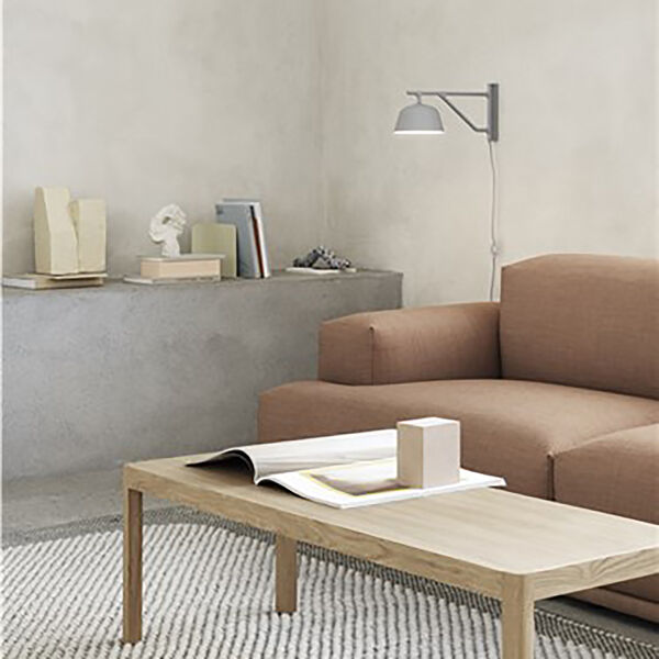 Ambit Wall Lamp, grey Ambit Wall Lamp, grey, Muuto