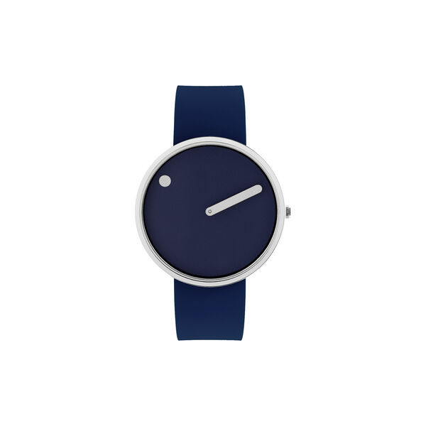 Picto armbandsur 40 mm, navy bl&aring;/st&aring;l, Picto