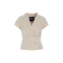 Sukosu kort&auml;rm blus, ivory, BITTE KAI RAND