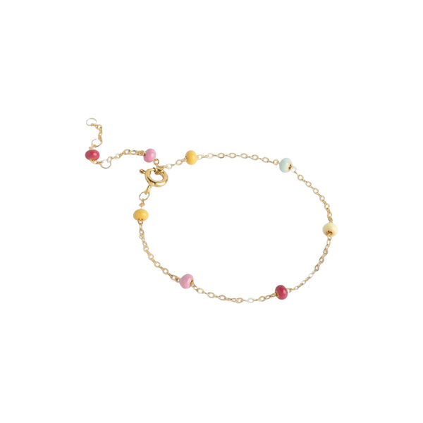 Lola Bold armband, gold/rainbow, ENAMEL Copenhagen
