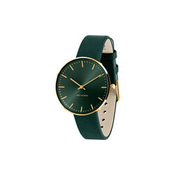 City Hall Evergreen armbandsur, green/gold/green City Hall Evergreen armbandsur, green/gold/green, Arne Jacobsen Watches