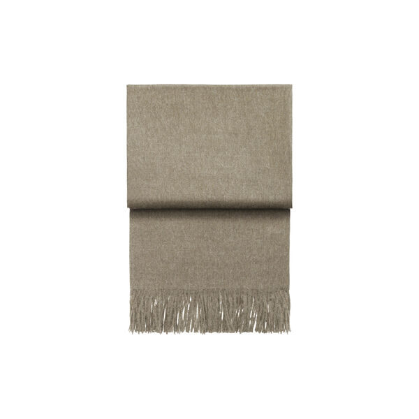 Luxury pläd, latte, ELVANG