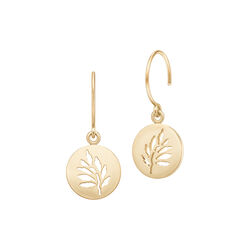 Signature Earrings, gold, Julie Sandlau