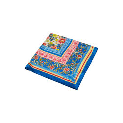Blue Rose Garden sidenscarf, Flora Danica Denmark