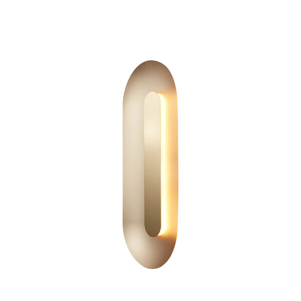 Sasi Large Wall Lamp, brass, Nuura