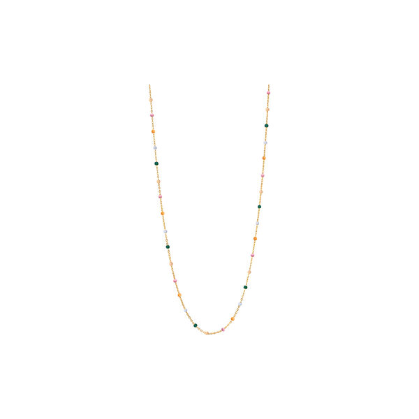 Lola necklace, guld/dreamy, ENAMEL Copenhagen