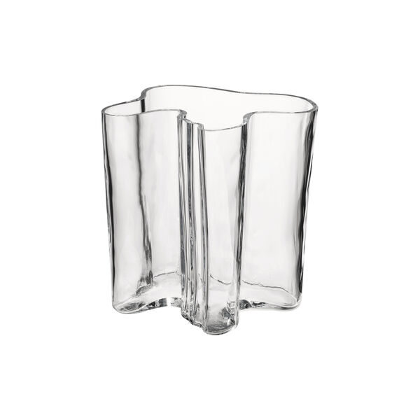 Alvar Aalto vas 20 cm, clear, Iittala