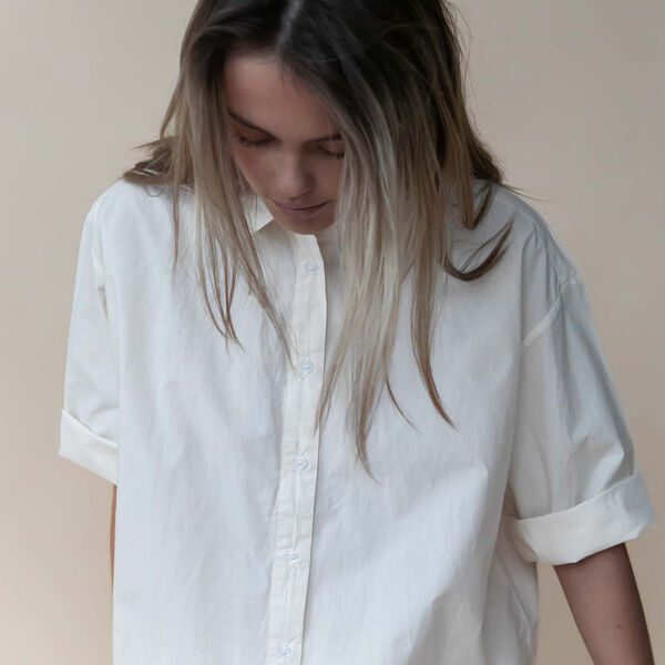 Cecilia Shirt, undyed, Studio Feder