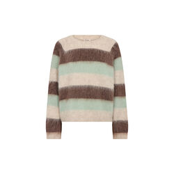 MMSuvi Stripe Knit, frosty green, MOS MOSH