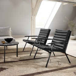 VIPP456 Lounge Chair, black/black, Vipp