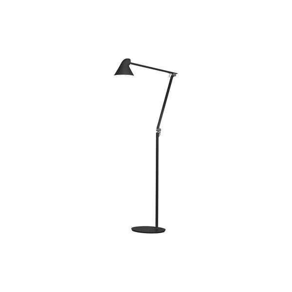 NJP golvlampa, svart NJP golvlampa, svart, Louis Poulsen