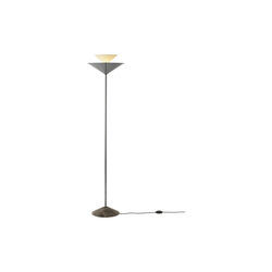 Gio LN28 | Emperador Marble/Dark Chrome&nbsp; | Floor Lamp, &Tradition