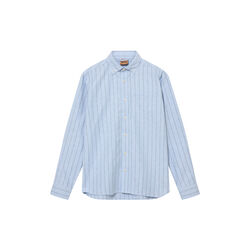 MMGMarco Brush Shirt, light blue, MOS MOSH Gallery