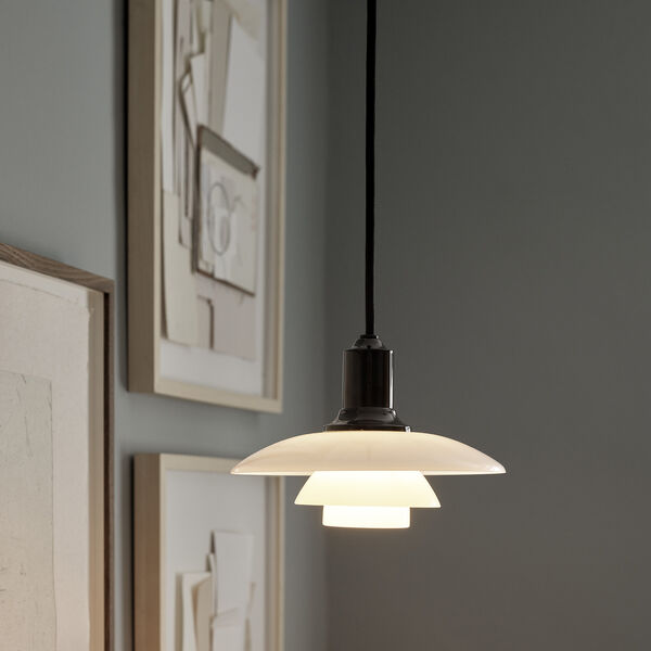 PH 2/1 pendel, svart, Louis Poulsen