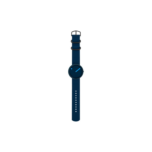PICTO armbandsur, navy blue/matt blue/navy blue, PICTO