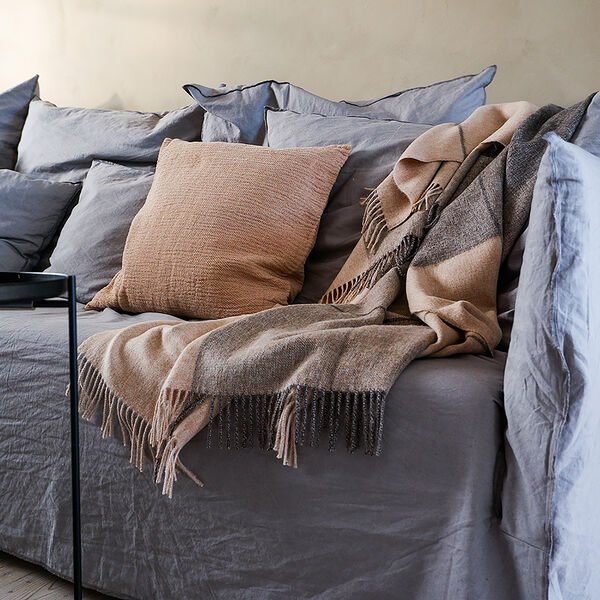 Blocks pl&auml;d, camel, ELVANG