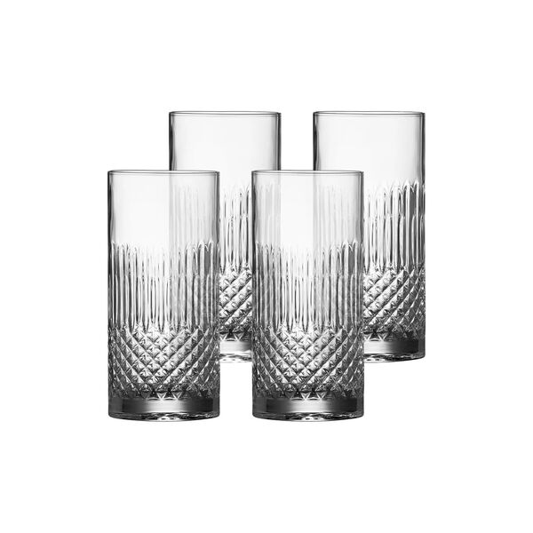 Diamante Beer Glass/Long Drink Glass, Luigi Bormioli