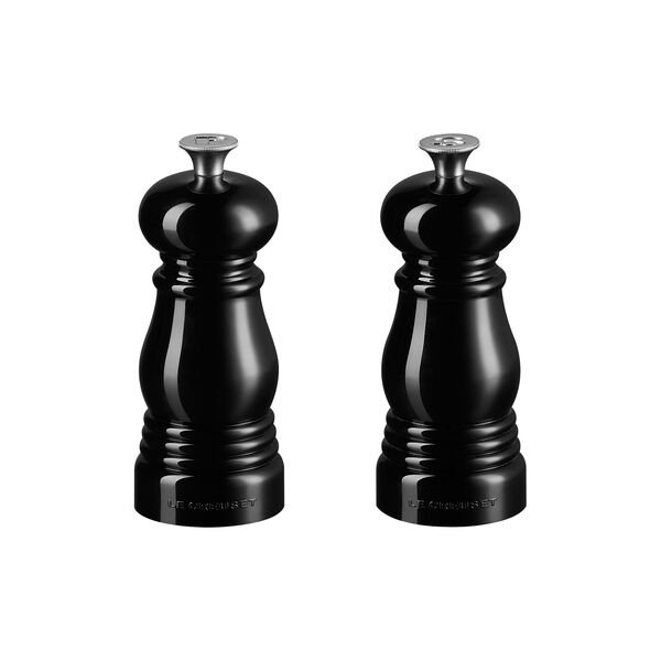 Salt- och pepparkvarnset mini, black, Le Creuset