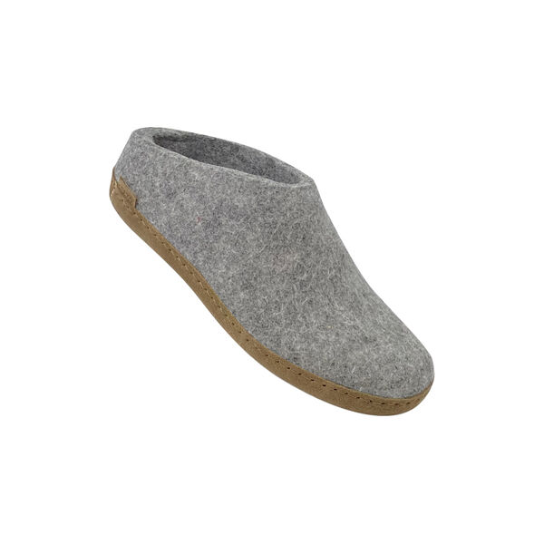 Filttofflor, grå, Glerups