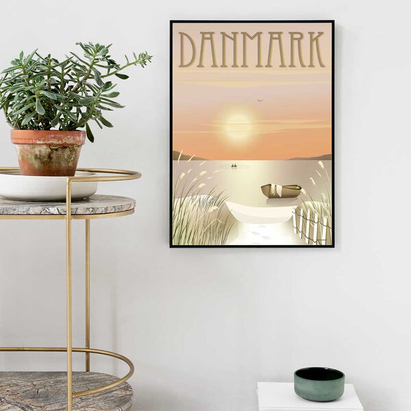 DANMARK klitterne plakat DANMARK klitterne plakat, ViSSEVASSE