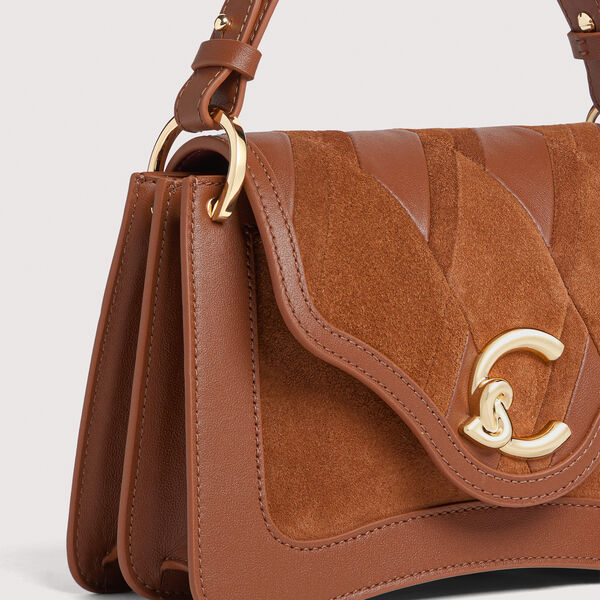 Coccinelle C-Me N.Geo.Pat, cognac/cognac, Coccinelle