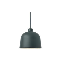 Grain Pendant Lamp, dark green, Muuto