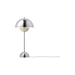 Flowerpot VP3 Table Lamp, chrome-plated, &Tradition