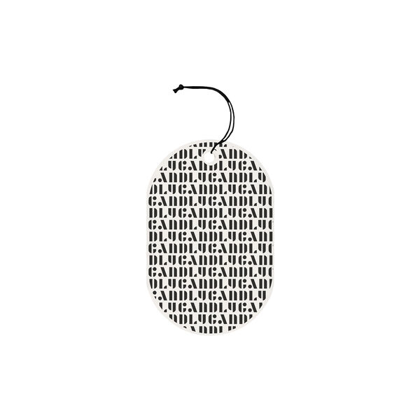 No. 1 Scented Car/Room Tag, Geranium/Incense No. 1 Scented Car/Room Tag, Geranium/Incense, Candly & Co