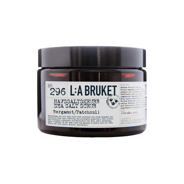No. 063 Sea Salt Scrub, bergamot/patouli No. 063 Sea Salt Scrub, bergamot/patouli, L:a Bruket