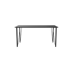 FH3605&trade; skrivbord, black ash/black, Fritz Hansen