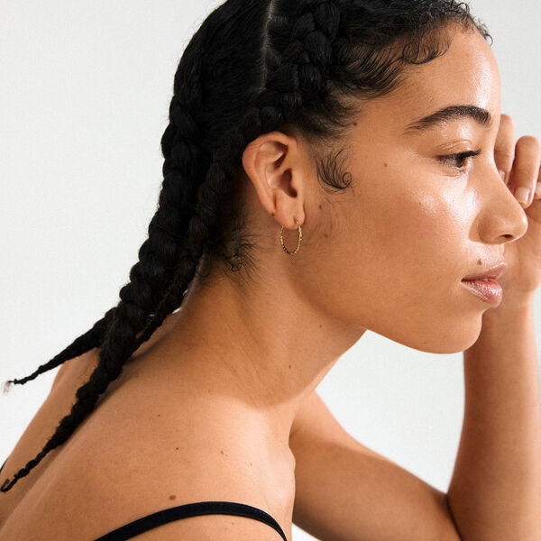 BETWEEN hoops, guldpl&auml;terade, Pilgrim