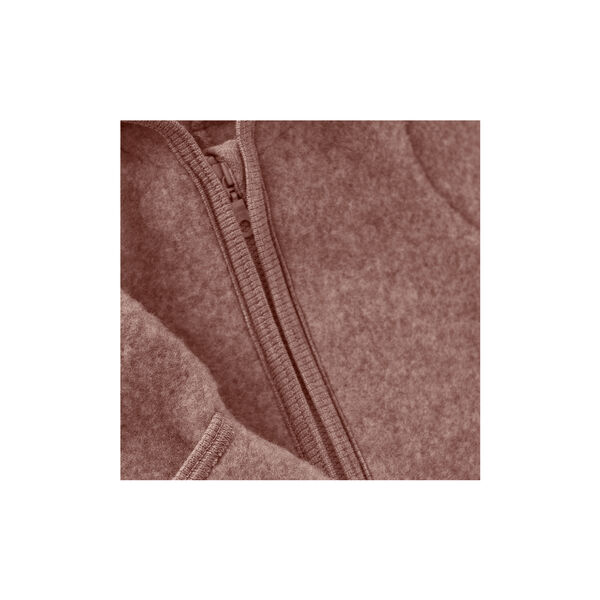 Pram Suit Ears Wool Fleece, burlwood, HUTTEliHUT