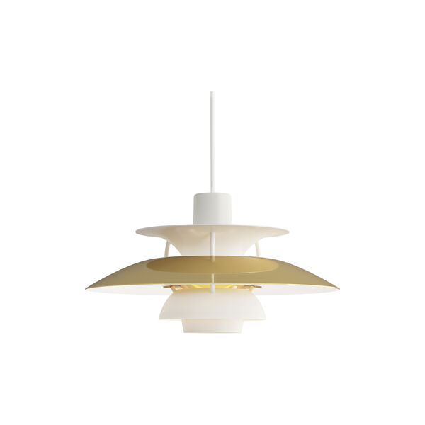 PH 5 Mini pendel, mässing, Louis Poulsen