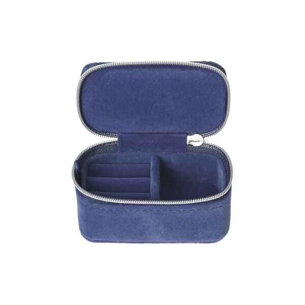 Day Q Velvet Stripe Zip Box, vintage indigo, DAY ET