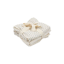 Bellini 3 Pack Muslin Cloth, punto blu, Konges Sl&oslash;jd